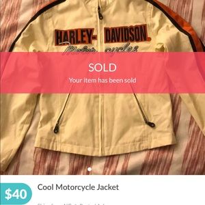 (SOLD) Harley-Davidson Motorcycle Jacket